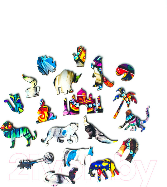 Изображение товара Пазл Грай Индийский слон / ПЗ-18