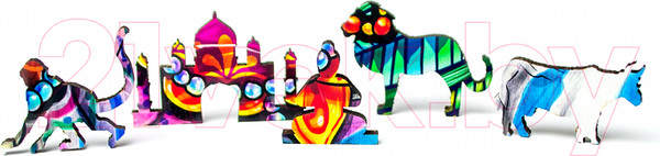 Изображение товара Пазл Грай Индийский слон / ПЗ-18