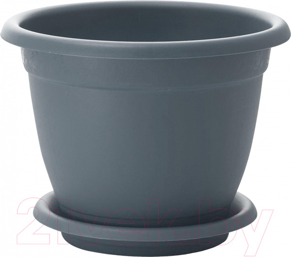 Изображение товара Вазон Ingreen Aphrodite / IG420811026 (серый, с подставкой №8)