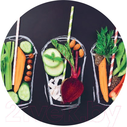 Изображение товара Книга Эксмо Детокс со вкусом: авторская система очищения организма (Грожан Н.)