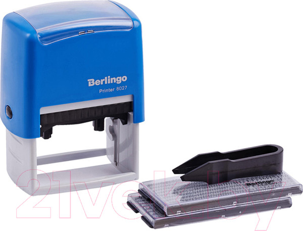 Изображение товара Штамп самонаборный Berlingo Printer 8027 / BSt_82508