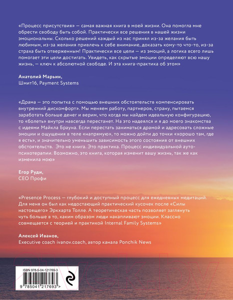 Изображение товара Книга Эксмо Процесс присутствия. Путешествие в настоящее (Браун М.)