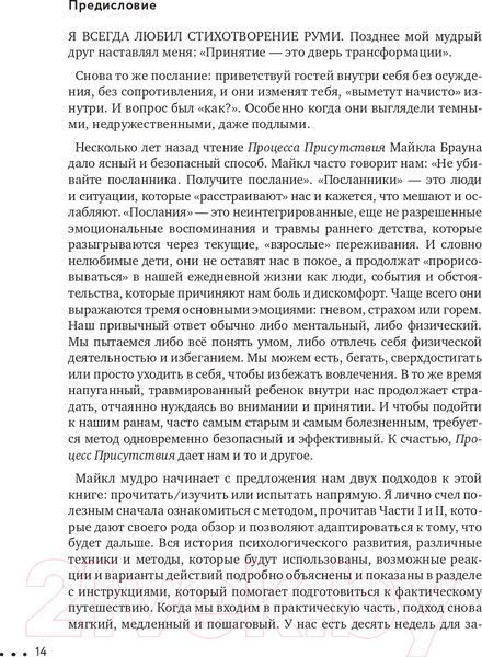Изображение товара Книга Эксмо Процесс присутствия. Путешествие в настоящее (Браун М.)