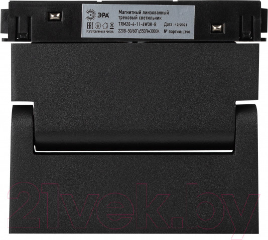 Изображение товара Трековый светильник ЭРА TRM20-4-11-6W3K-B / Б0054814