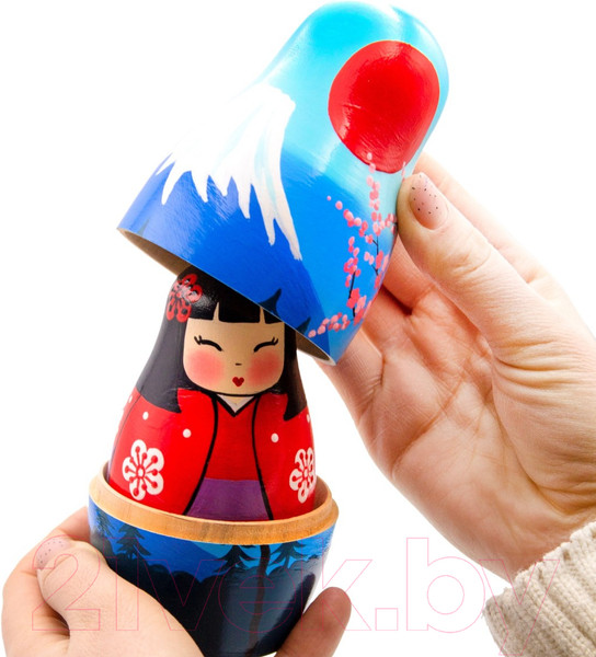Изображение товара Матрешка сувенирная Брестская Фабрика Сувениров Японская 7304