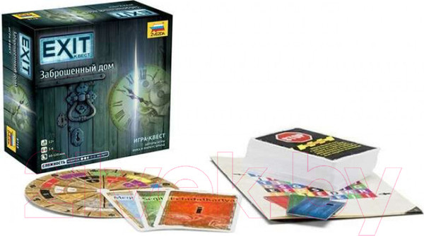 Изображение товара Настольная игра Звезда EXIT-Квест. Заброшенный дом
