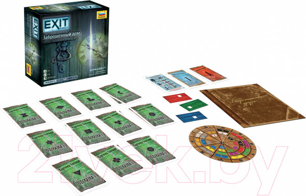 Изображение товара Настольная игра Звезда EXIT-Квест. Заброшенный дом