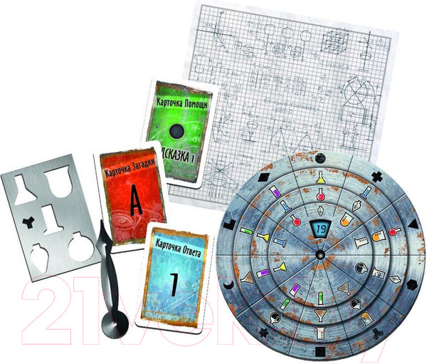 Изображение товара Настольная игра Звезда Exit-Квест. Секретная лаборатория