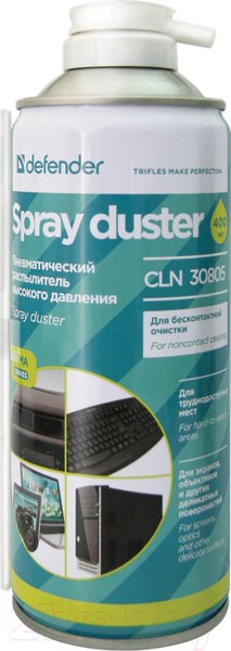 Изображение товара Средство для чистки электроники Defender CLN 30805 Optima (400мл)