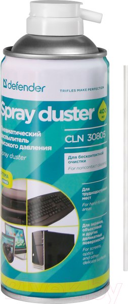 Изображение товара Средство для чистки электроники Defender CLN 30805 Optima (400мл)