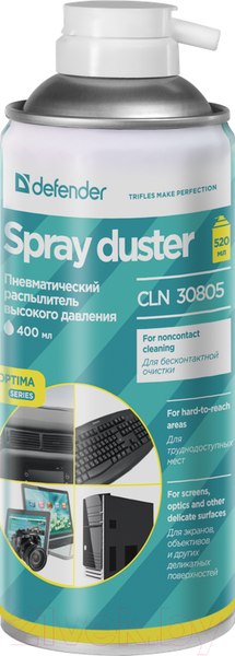 Изображение товара Средство для чистки электроники Defender CLN 30805 Optima (400мл)