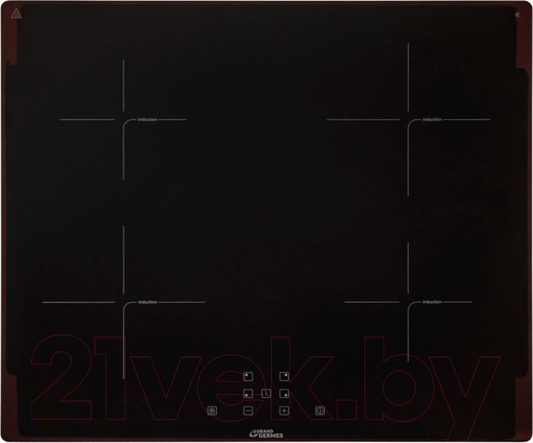 Изображение товара Индукционная варочная панель Grand & Germes HBI-60BK-BX