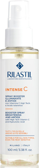 Изображение товара Спрей для лица Rilastil Intense C Антиоксидантный спрей-бустер для сияния кожи с витамин (100мл)