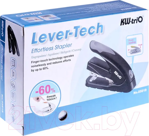 Изображение товара Степлер KW-Trio Soft-Touch / 5618 (ассорти)