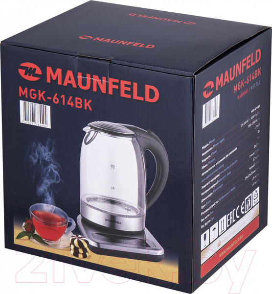 Изображение товара Электрочайник Maunfeld MGK-614BK