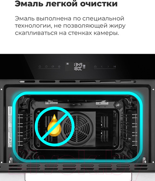 Изображение товара Электрический духовой шкаф Maunfeld AMCO458GB