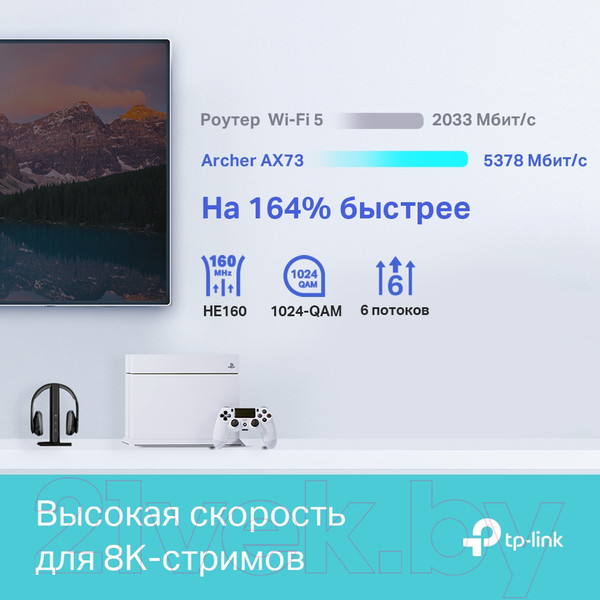 Изображение товара Беспроводная точка доступа TP-Link Archer AX73