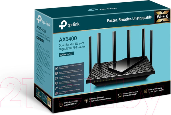 Изображение товара Беспроводная точка доступа TP-Link Archer AX73