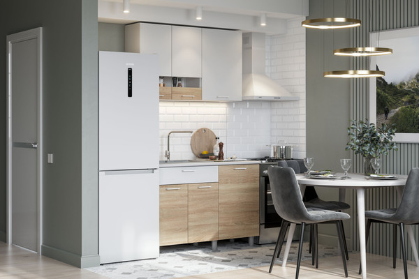 Изображение товара Кухонный гарнитур Mio Tesoro КГ-4 1200 (белый/дуб сонома/белый/антарес)