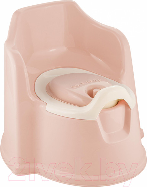 Изображение товара Детский горшок Lalababy Protect Me с крышкой (розовый пастельный)