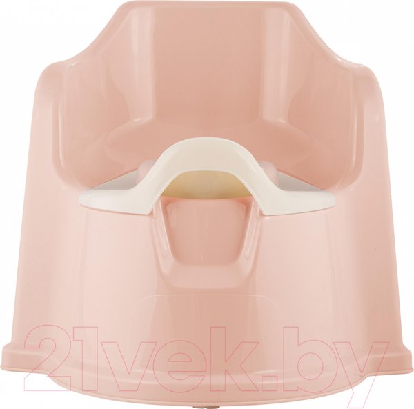 Изображение товара Детский горшок Lalababy Protect Me с крышкой (розовый пастельный)