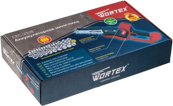 Изображение товара Пила цепная аккумуляторная Wortex CEC 2518 ALL1 (0323166)