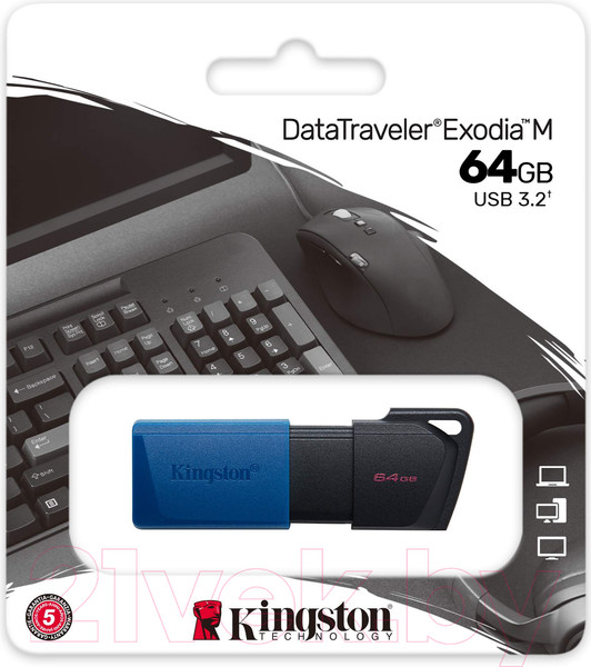 Изображение товара USB flash накопитель Kingston Data Traveler Exodia M 64GB (DTXM/64GB)