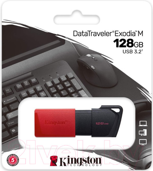 Изображение товара USB flash накопитель Kingston Data Traveler Exodia M 128GB (DTXM/128GB)