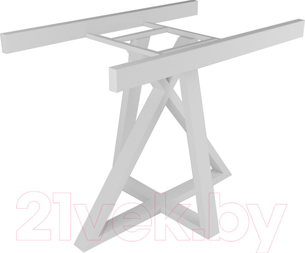 Изображение товара Подстолье Дабер Тип 4 / П4.1р (металл белый)