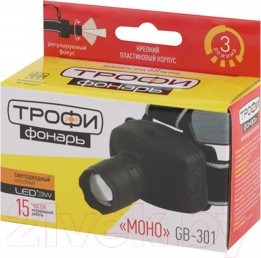 Изображение товара Фонарь Трофи GB-301 / Б0030187