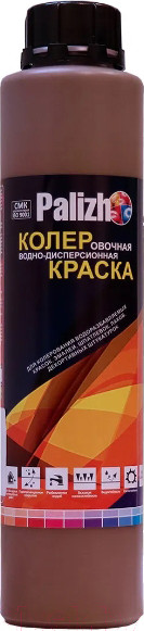 Изображение товара Колеровочная краска Palizh Интерьер/фасад (750мл, шоколадный)