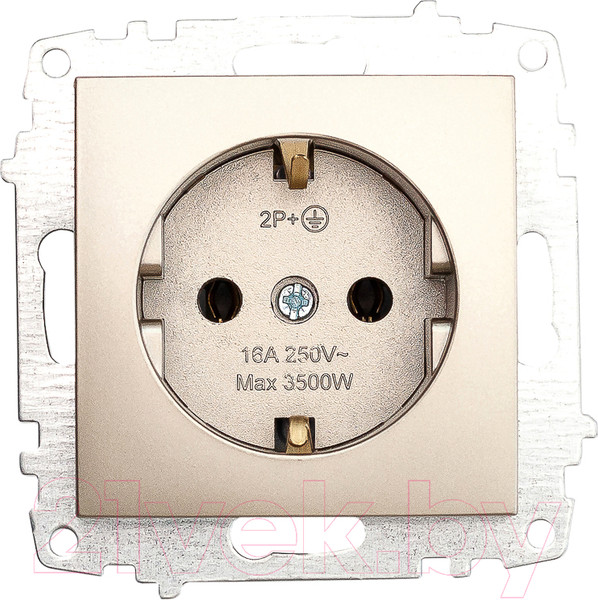 Изображение товара Розетка El-Bi Zena-Vega / 609-011400-217 (титан)