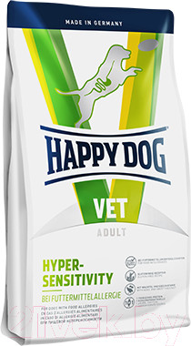 Изображение товара Сухой ветеринарный корм для собак Happy Dog VET Diet Hypersensitivity / 61035 (12кг)