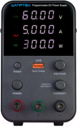 Изображение товара Лабораторный блок питания Wanptek WPS605H для подключения и тестирования устройств