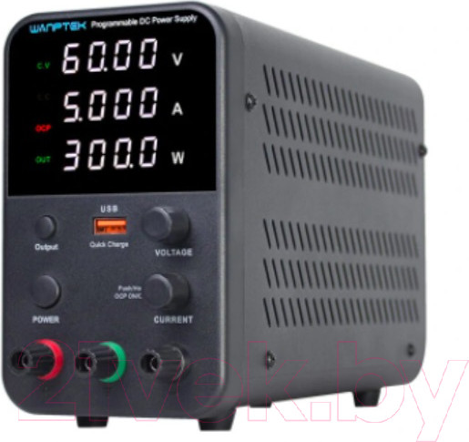 Изображение товара Лабораторный блок питания Wanptek WPS605H для подключения и тестирования устройств