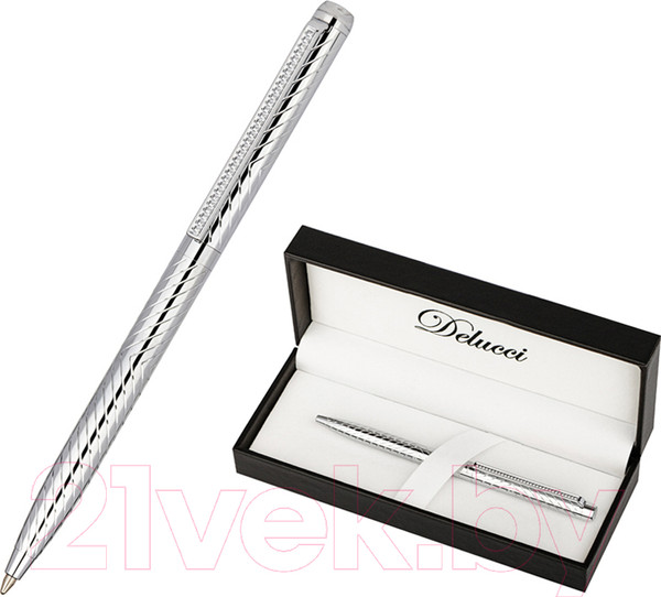 Изображение товара Ручка шариковая имиджевая Delucci Argento / CPs_11401 (синий)