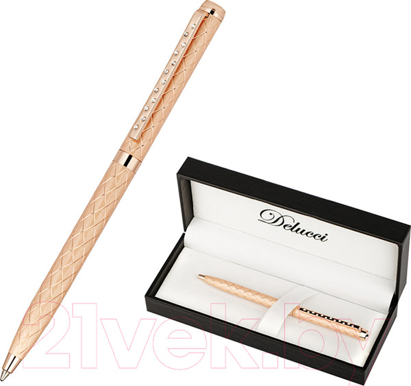 Изображение товара Ручка шариковая имиджевая Delucci Aurora / CPs_11414 (синий)