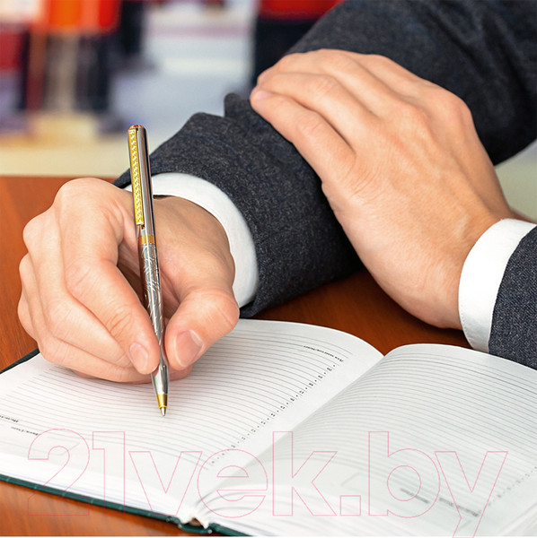 Изображение товара Ручка шариковая имиджевая Delucci Tempo / CPs_11415 (синий)