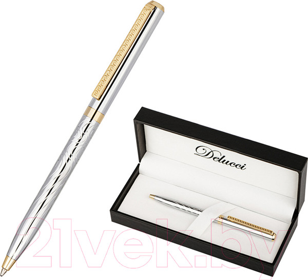 Изображение товара Ручка шариковая имиджевая Delucci Tempo / CPs_11415 (синий)