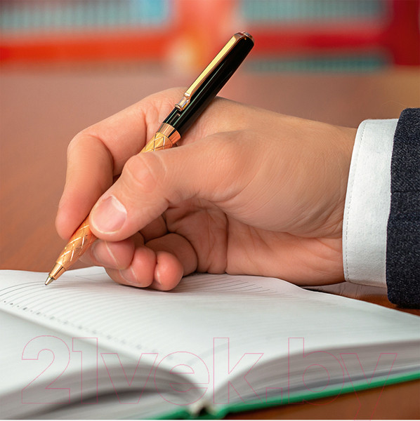 Изображение товара Ручка шариковая имиджевая Delucci Terra / CPs_11410 (синий)