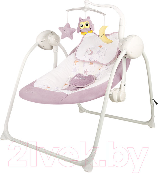 Изображение товара Качели для новорожденных INDIGO Star (розовый)