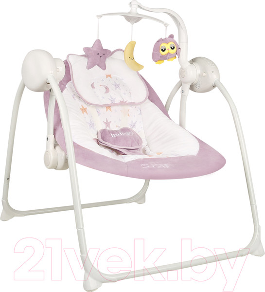 Изображение товара Качели для новорожденных INDIGO Star (розовый)