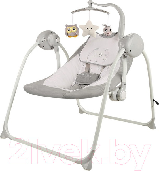 Изображение товара Качели для новорожденных INDIGO Star (серый)