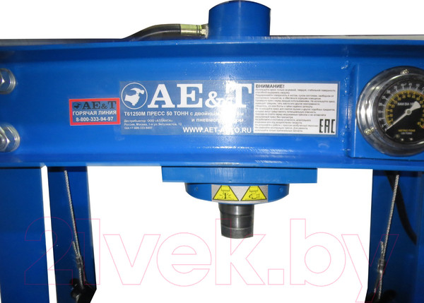 Изображение товара Пресс гидравлический AE&T T61250M