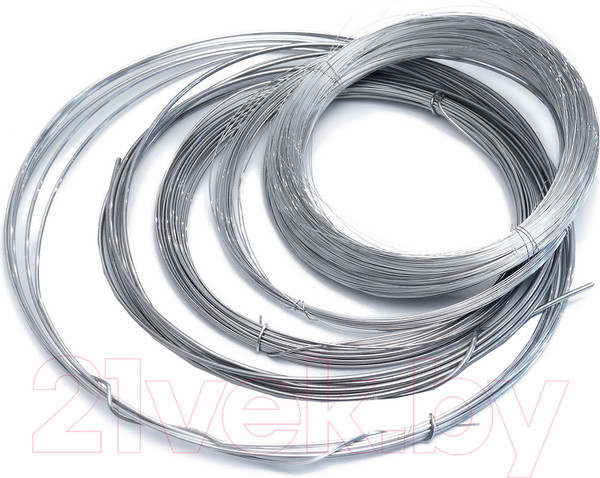 Изображение товара Проволока вязальная Белзабор Стальная низкоуглеродистая ТО D 2.0мм (бухта 50м)