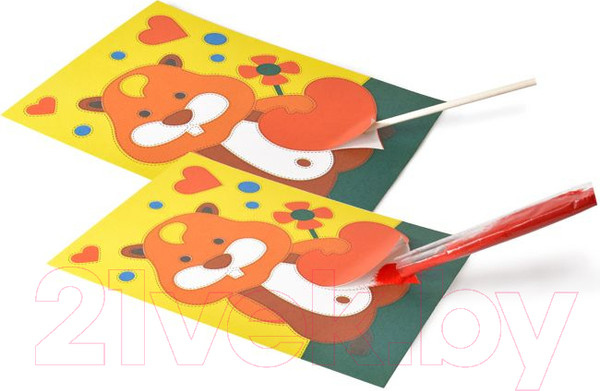 Изображение товара Набор для творчества Каляка-Маляка Картины песком Совенок и хомячок / КПКМ-ХС