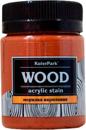 Изображение товара Морилка KolerPark Aqua Wood Акриловая лаковая лазурь (50мл, бук)