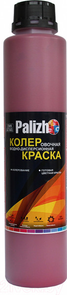Изображение товара Колеровочная краска Palizh Интерьер (750мл, бордовый)