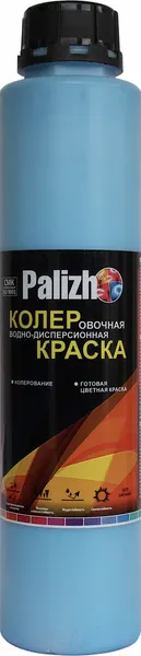 Изображение товара Колеровочная краска Palizh Интерьер/фасад (750мл, голубой)