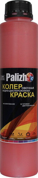 Изображение товара Колеровочная краска Palizh Интерьер/фасад (750мл, красный)